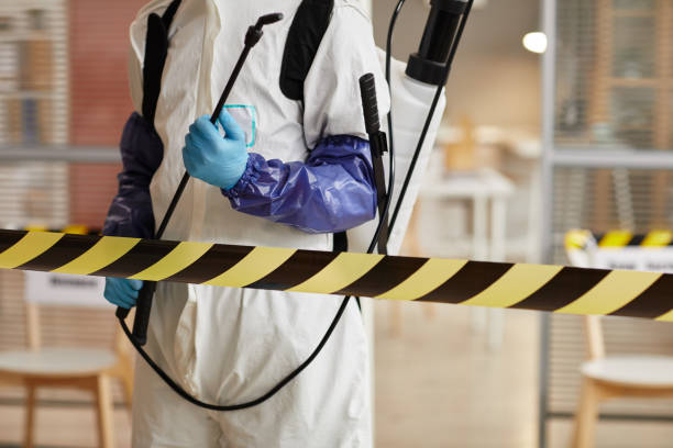 Professional Sewage Cleanup technician working in North Berwick, ME